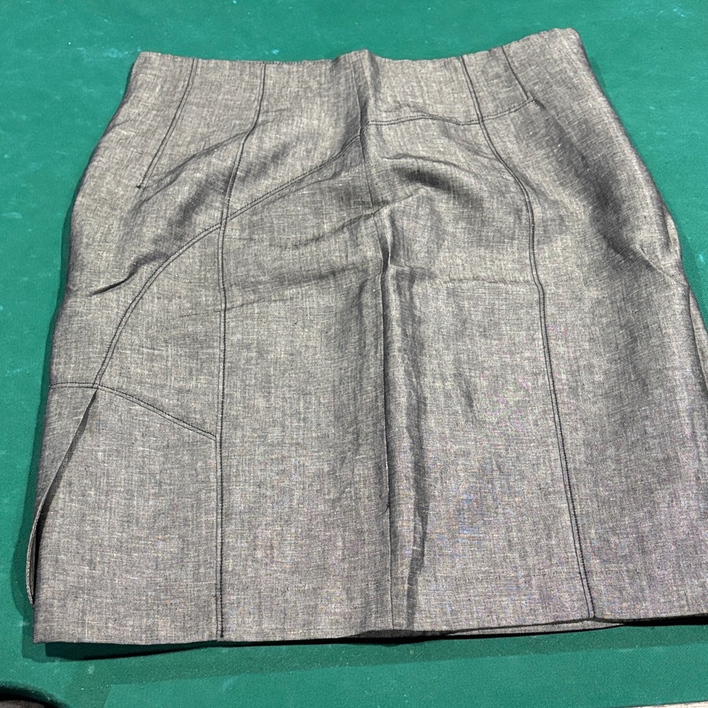 bebe Gray Pencil and jacket very elegant, barely warm